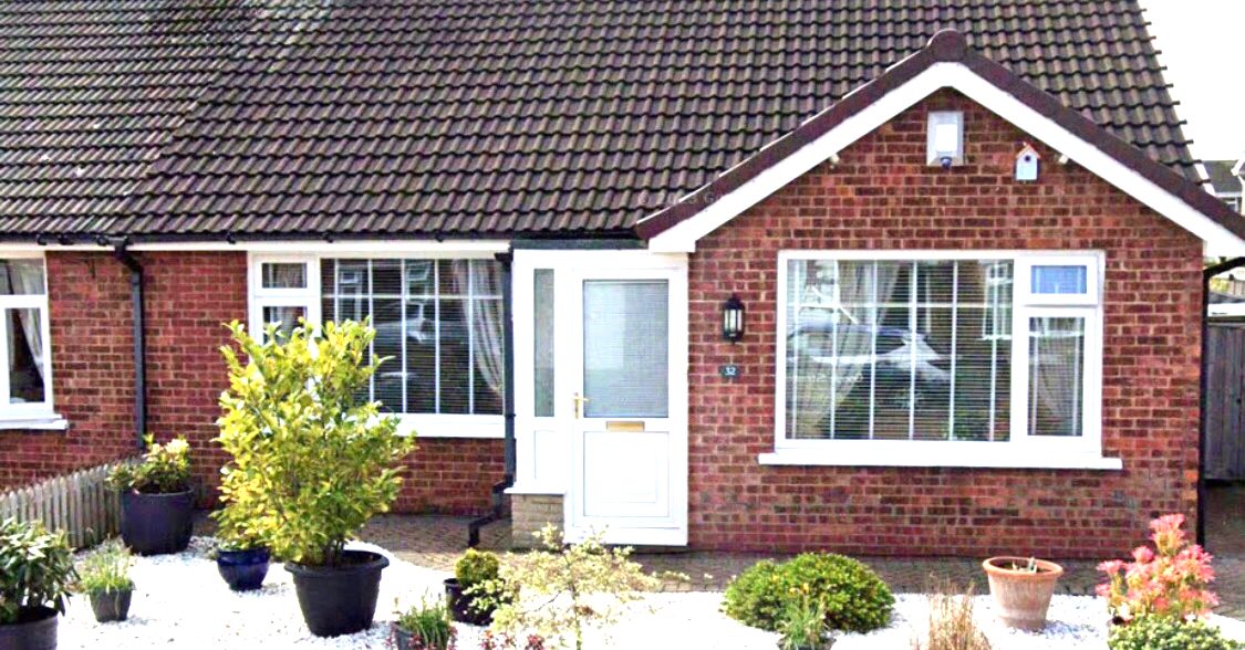 Bungalow with new windows and doors