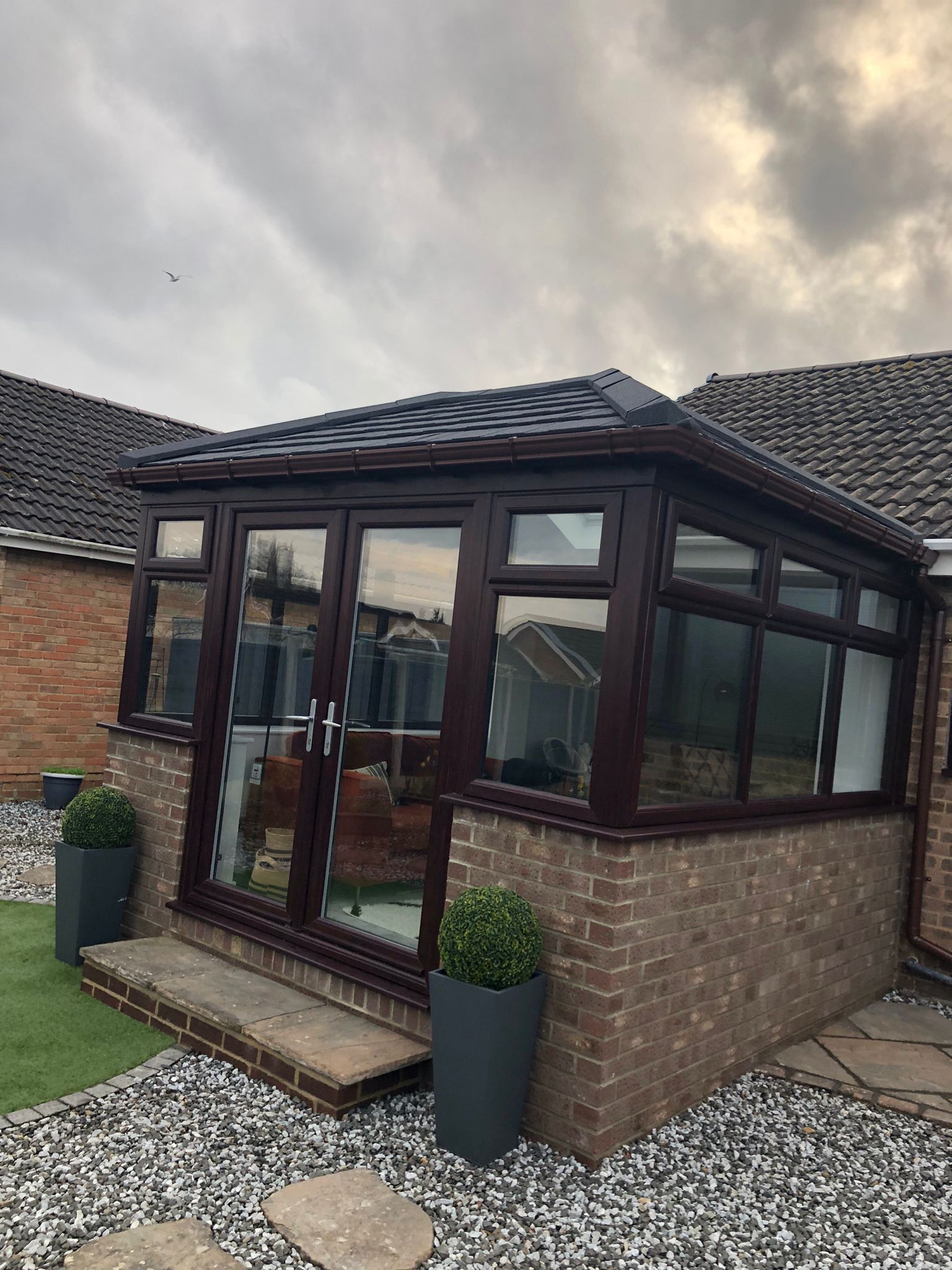 Completed home transformation project